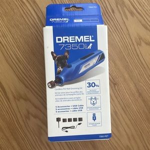 NWT Dremel Cordless Pet Nail Grooming Kit